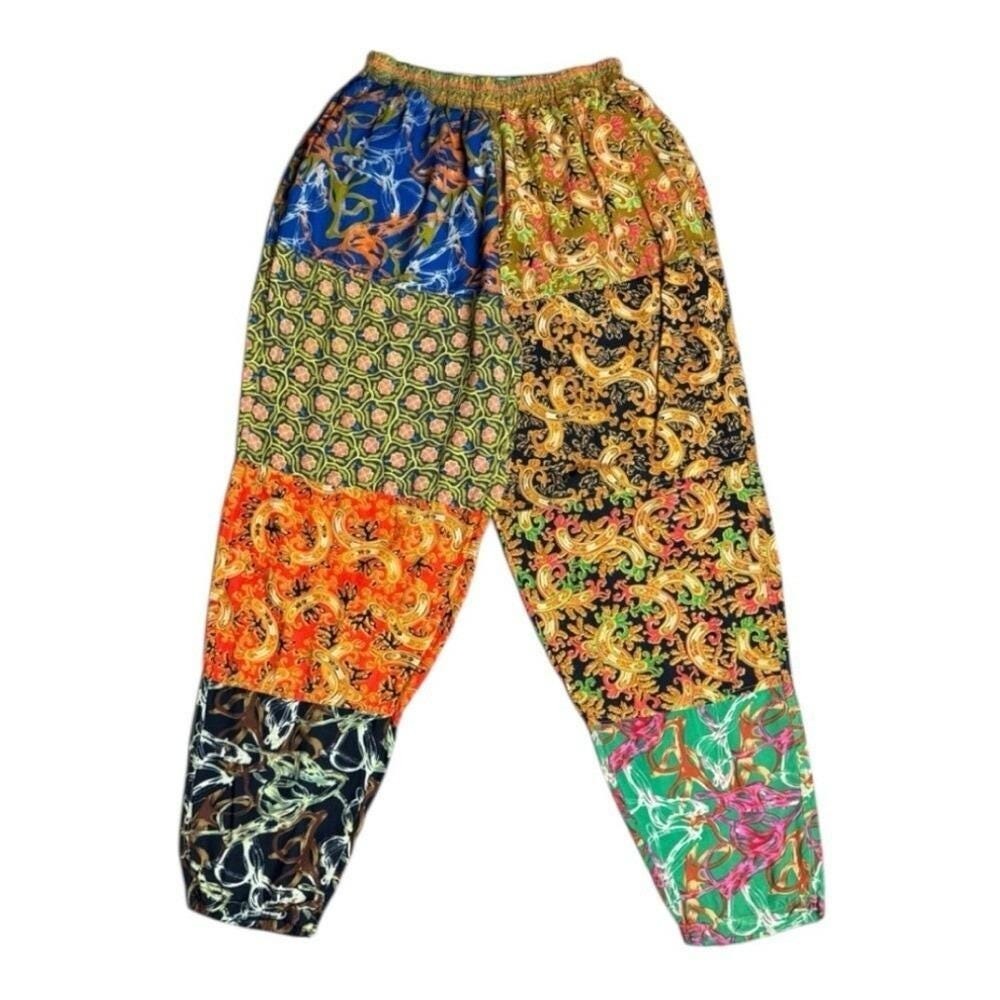 Wind Blown Duck Patchwork Pants Size  Medium
